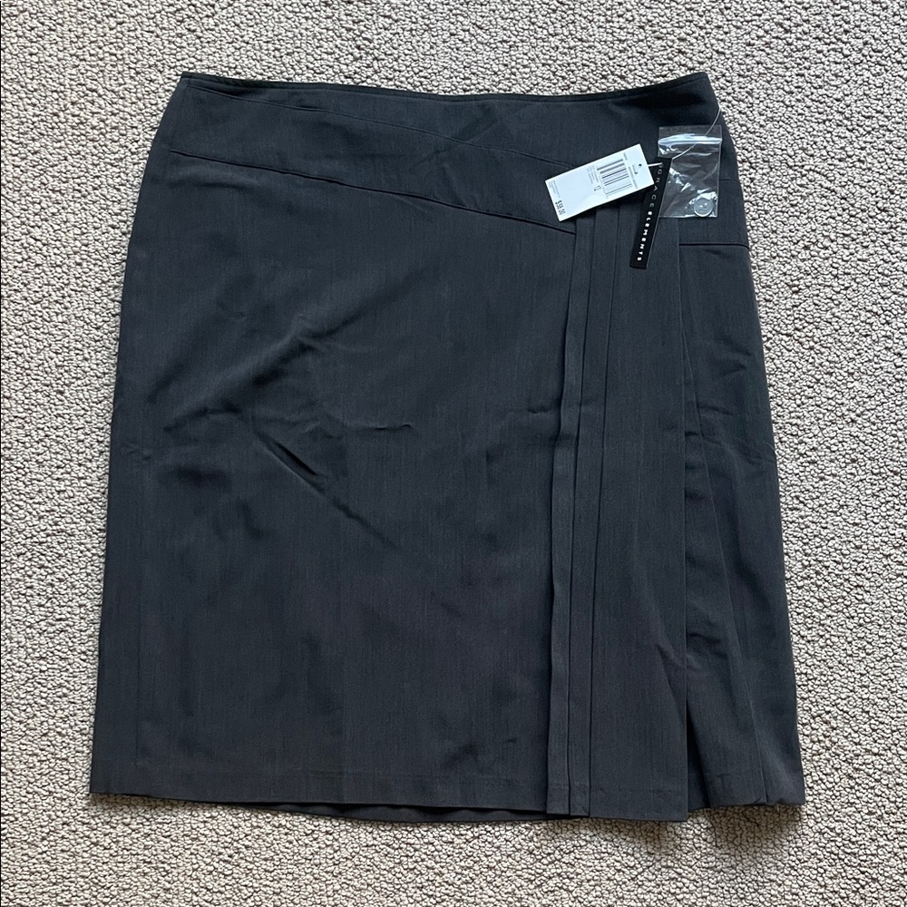 Elegant Gray Women's Skirt